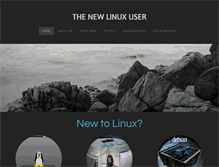 Tablet Screenshot of newlinuxuser.net